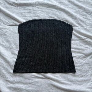 Banana Republic Sparkly Black Tube Top